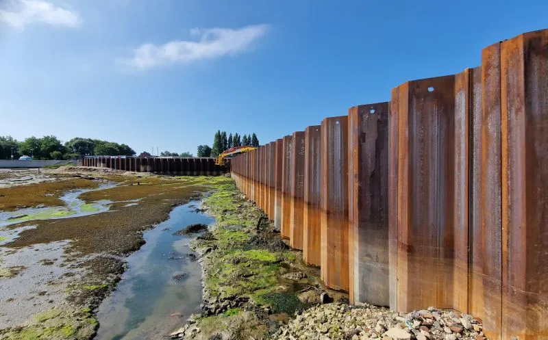 Did you know? 💡 Steel sheet piles can be extracted and reused. Not only does this make them an...